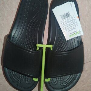 new with tags crocs size 6. (different style + colors available. black,hot pink)